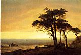 Albert Bierstadt Canvas Paintings - California Coast